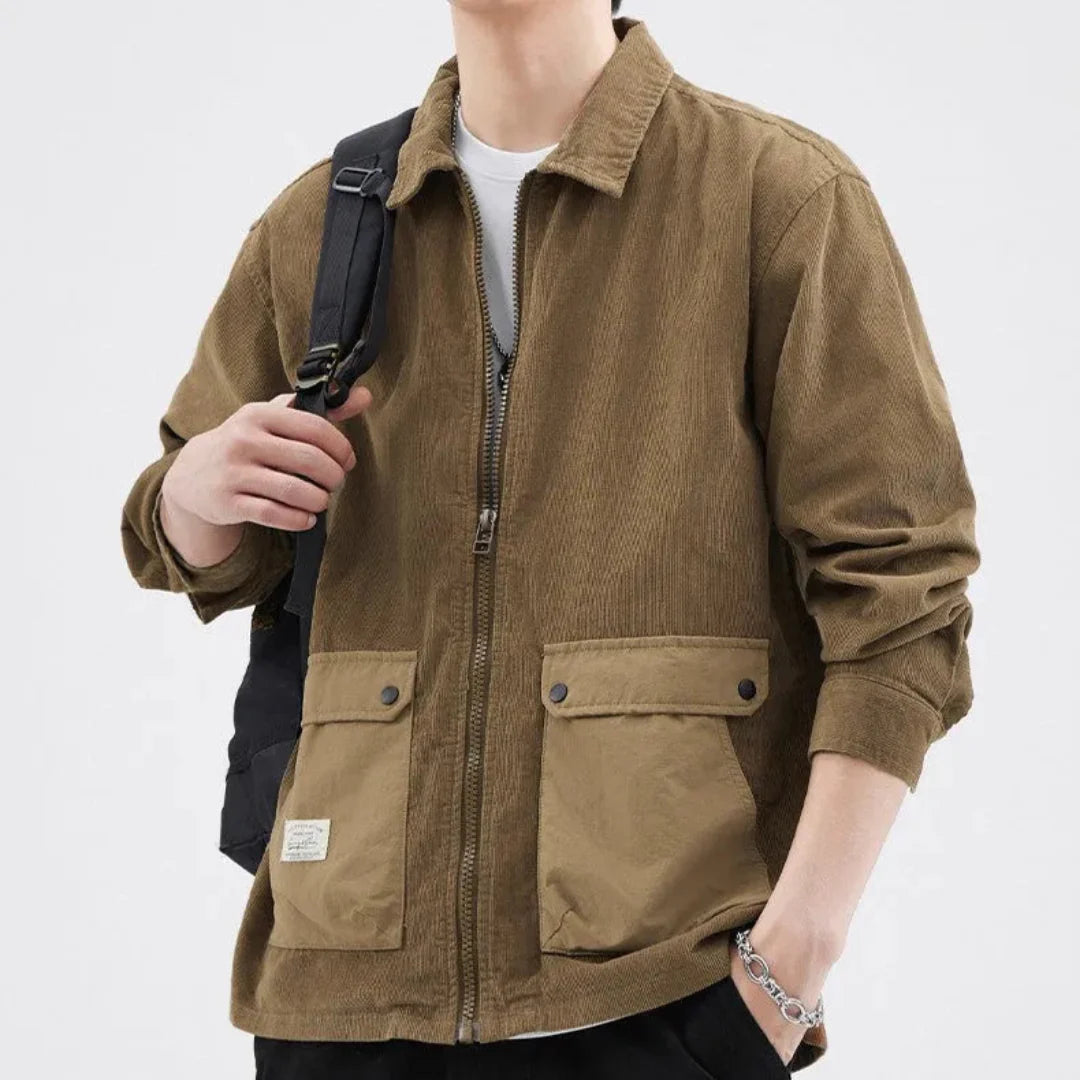 Xavier | Marcus Cotton Corduroy Work Jacket