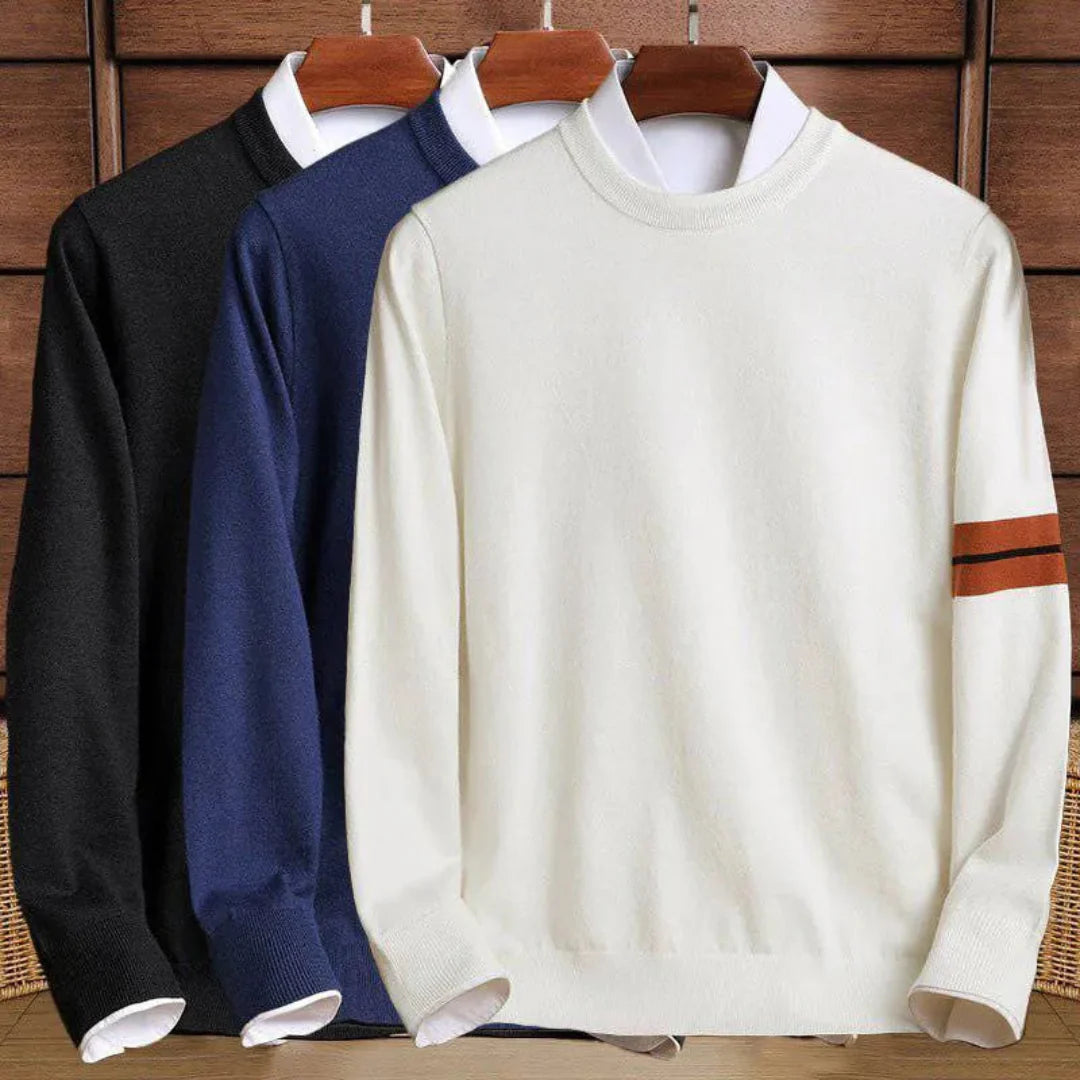 Demetrio | Mateo Crewneck Wool Sweater