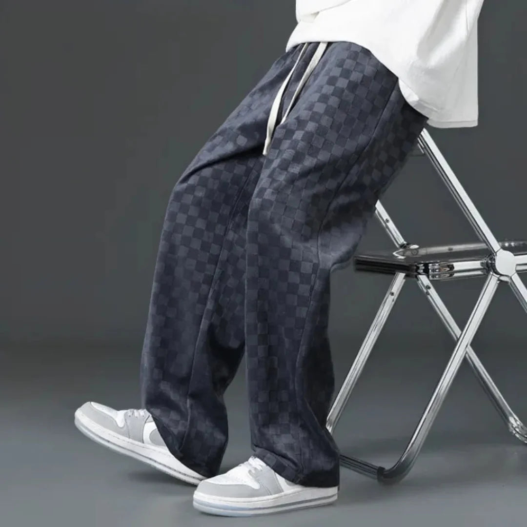 Bonifacio | Maverick Checkered Track Pants