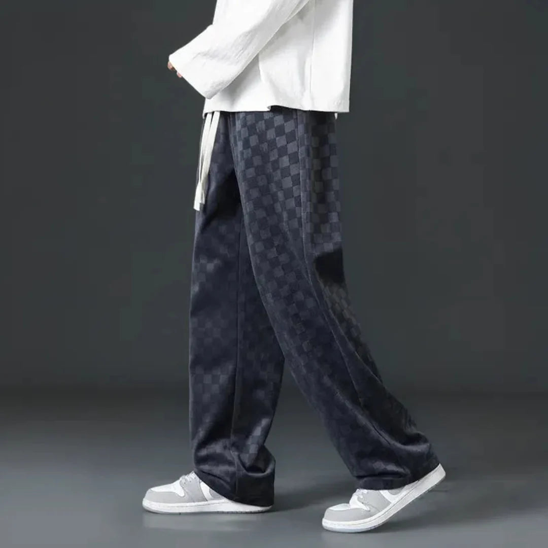 Bonifacio | Maverick Checkered Track Pants