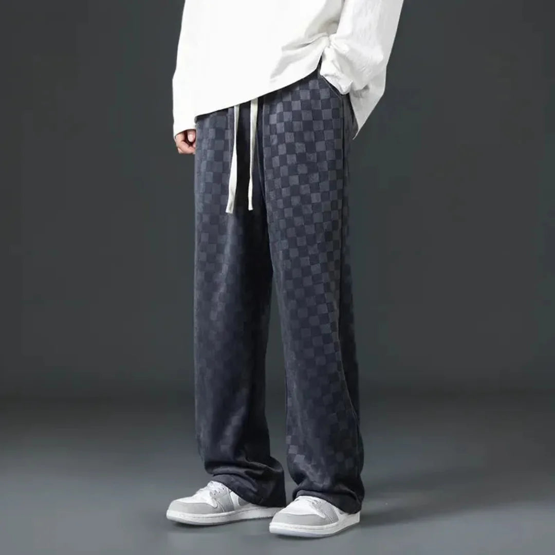 Bonifacio | Maverick Checkered Track Pants