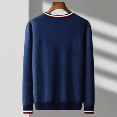 Desiderio | Neck Wool Cardigan