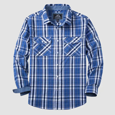 Kofi® | Casual Checked Button-Down