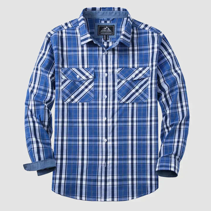 Gonzalo® | Casual Checked Button-Down