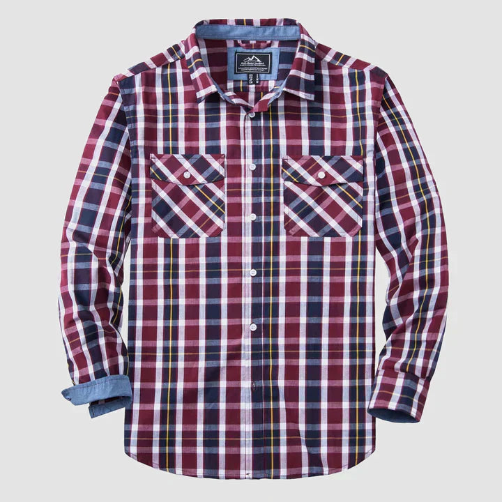 Gonzalo® | Casual Checked Button-Down