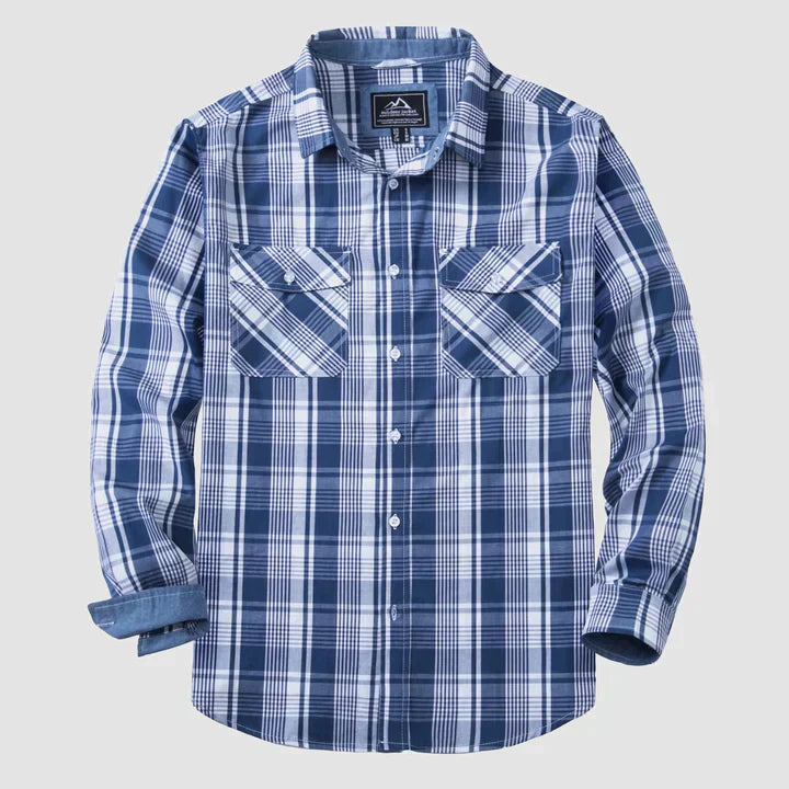 Kofi® | Casual Checked Button-Down