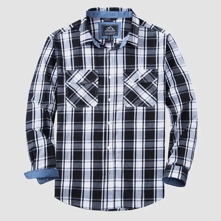 Gonzalo® | Casual Checked Button-Down
