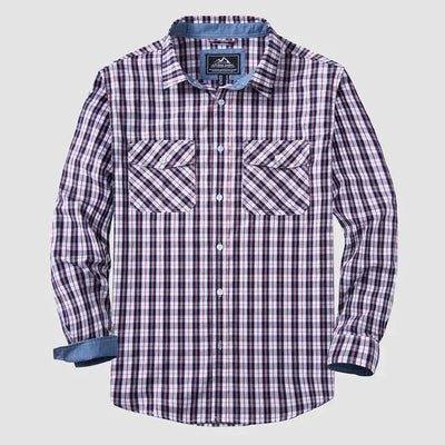 Kofi® | Casual Checked Button-Down