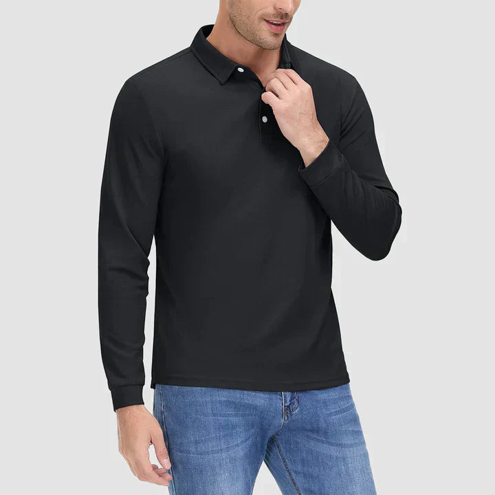 Lashawn® | Blue Golf Shirt For Men