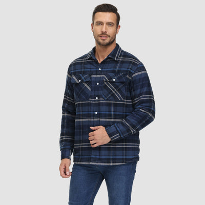 Cooper® | Lined Checkered Shirt Coat