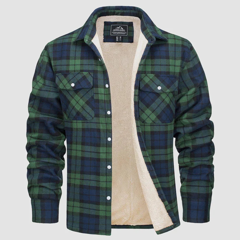 River® | Fleece-Lined Flannel Shirt For Men