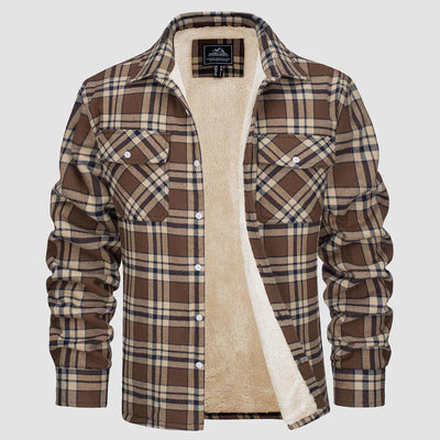 River® | Fleece-Lined Flannel Shirt For Men