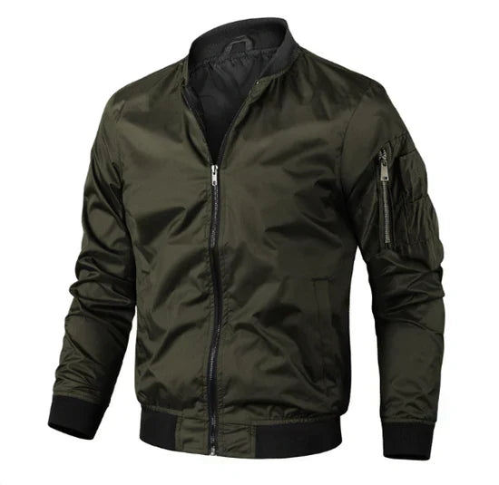 Fidel® | Men’s Bomber Jacket With Black Trim