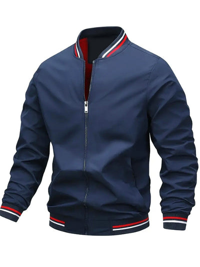 Fiorino® | Men’s Bomber Jacket With Striped Edges