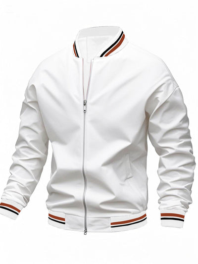 Fiorino® | Men’s Bomber Jacket With Striped Edges