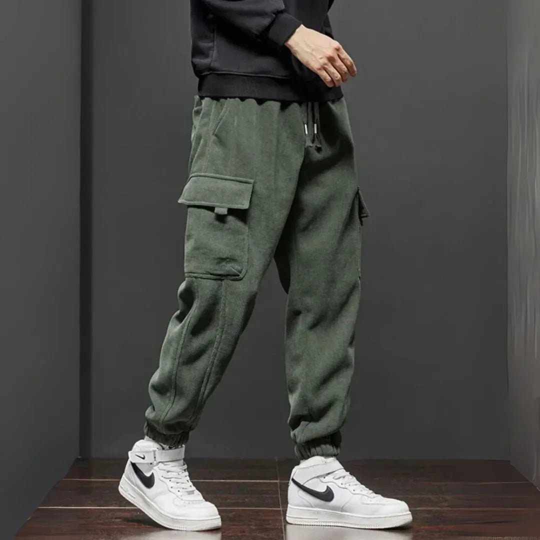 Gervasio | Miles Fleece Cargo Joggers