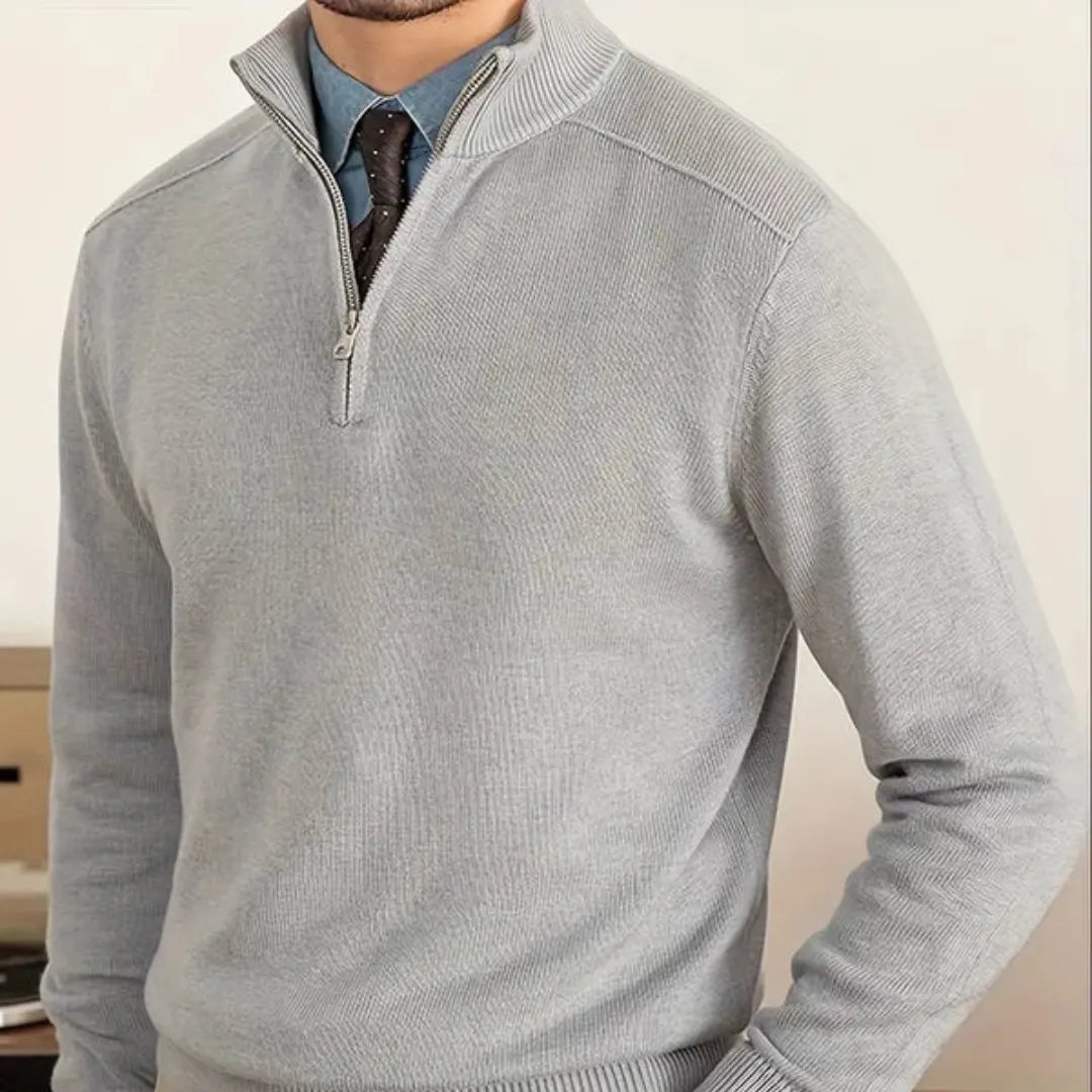 Anselmo | Zip Sweater