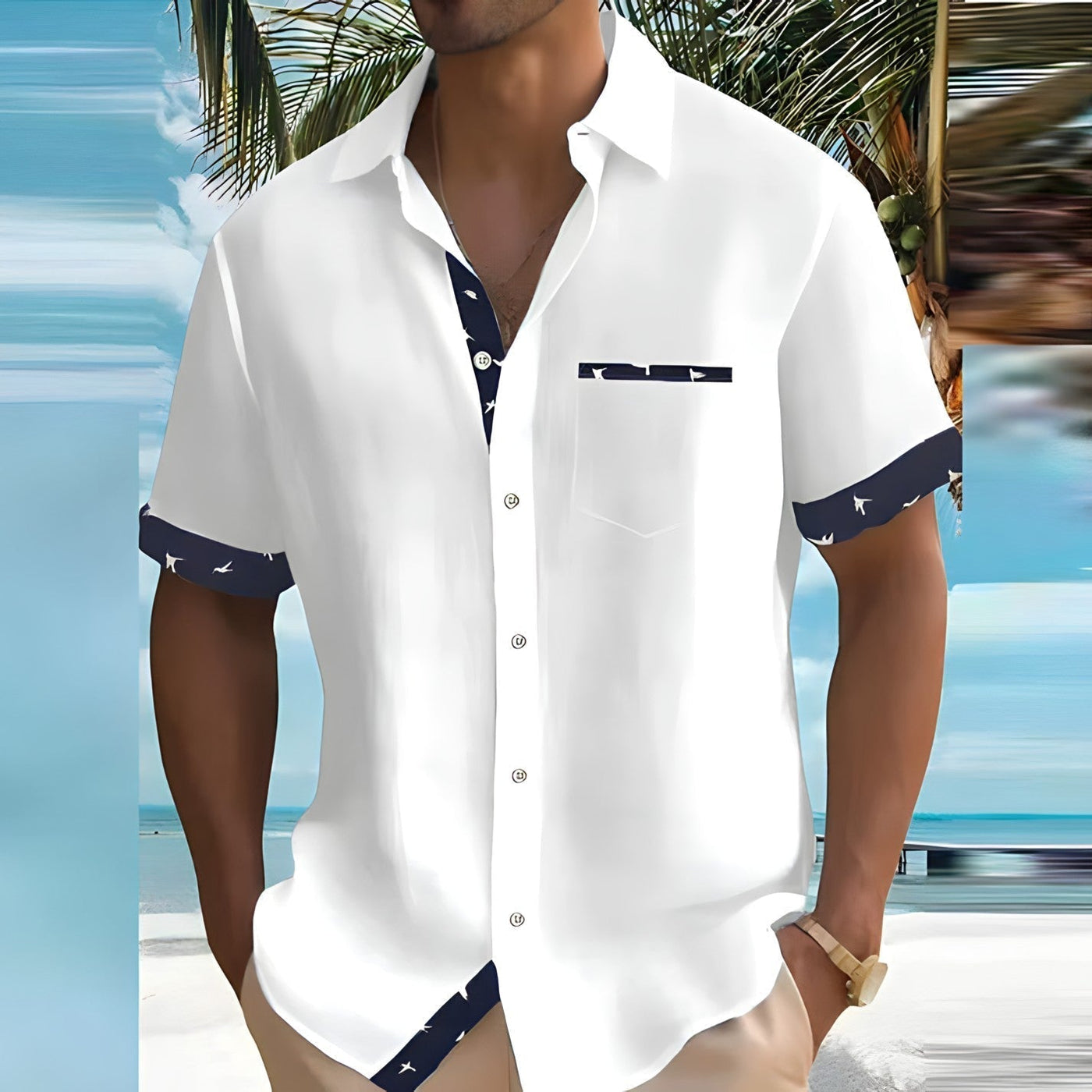 Moses® | Men'S Streetwear Casual Shirt