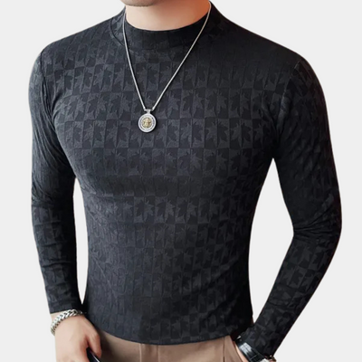 Ryan® | Men's Modern Stand-Up Collar T-Shirt