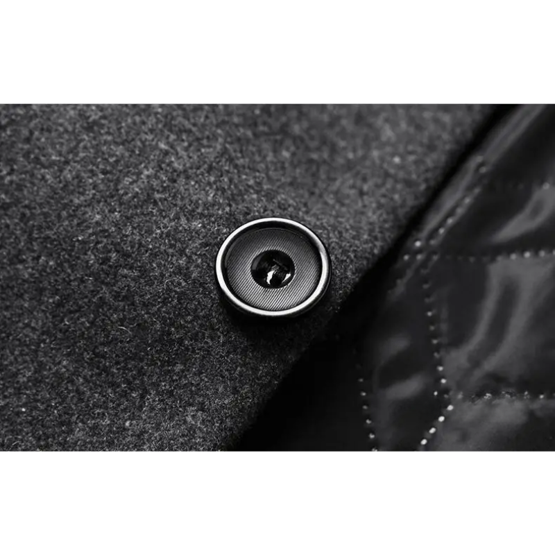 Oleg | Men's two-tone winter coat - elegant comfort for cold days