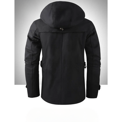 Pascual | Men's Winter Coat Long - Waterproof with Hood and Practical Pockets