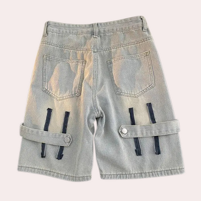 Valeriano® | Casual summer denim shorts for men