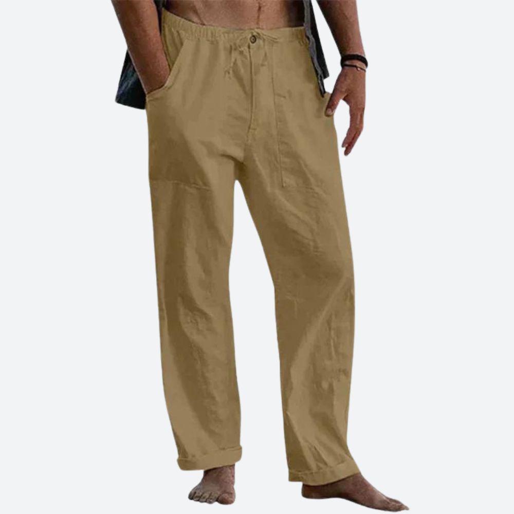 Ethan | Classic Linen Pants