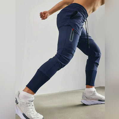 Sabino® | Gray Slim-Fit Sports Trousers
