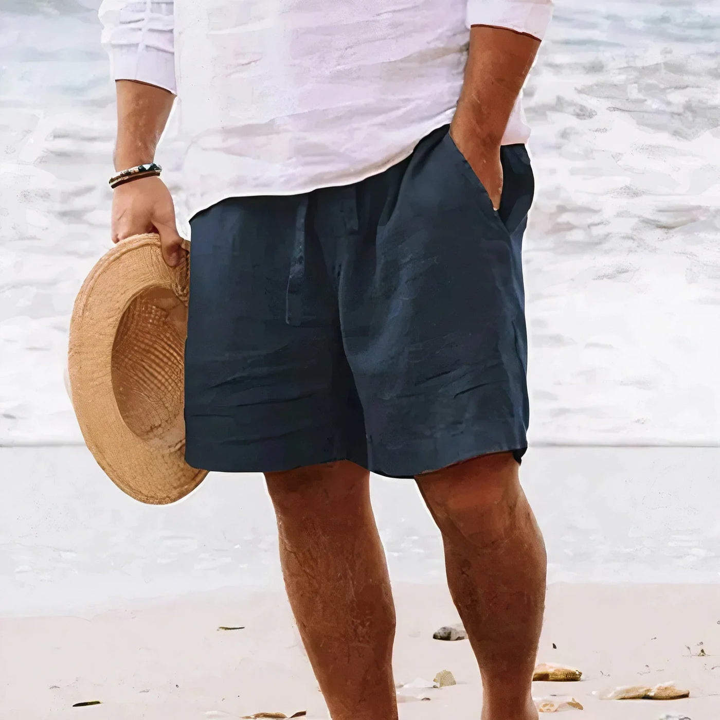 Hewitt® | Breathable Linen Shorts