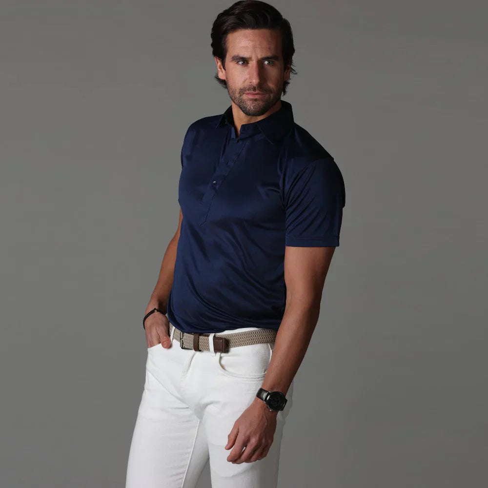Lucien® | Stiff Collar Polo