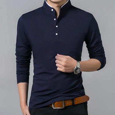 Ulric® | Long Sleeve Polo Shirt For Men