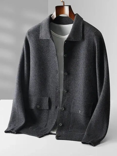 Amjad® | Cashmere Button Vest