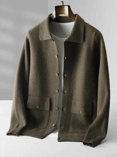 Amjad® | Cashmere Button Vest