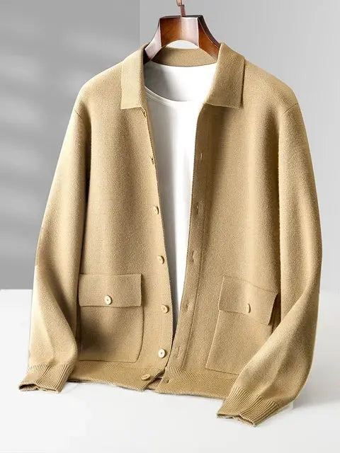 Amjad® | Cashmere Button Vest
