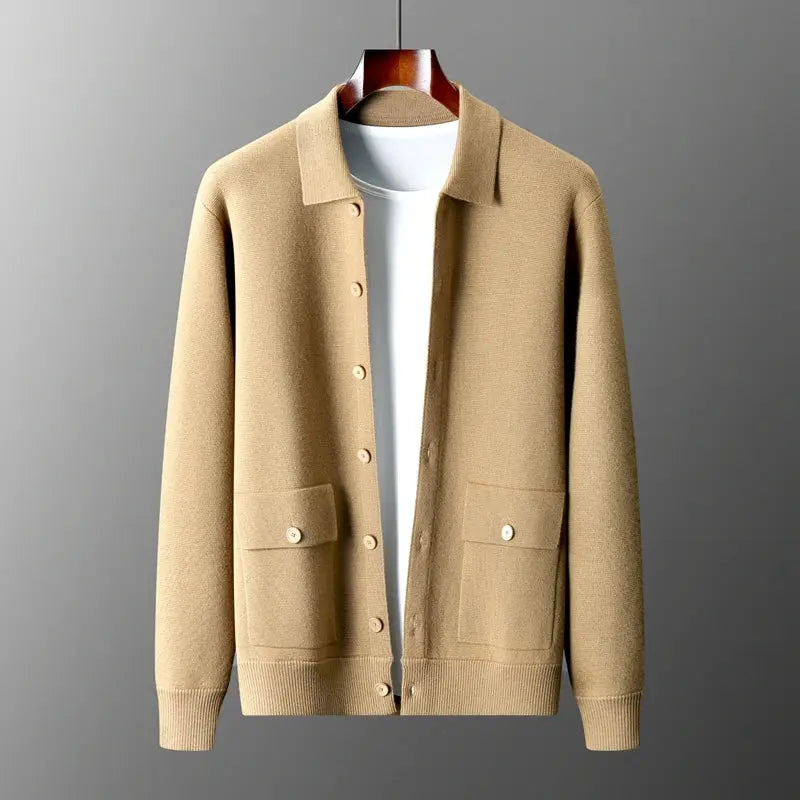 Amjad® | Cashmere Button Vest