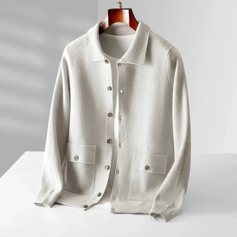 Amjad® | Cashmere Button Vest
