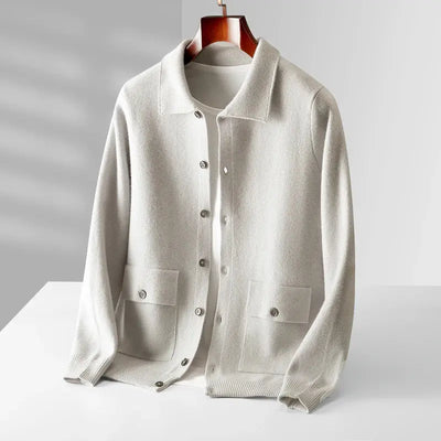 Amjad® | Cashmere Button Vest
