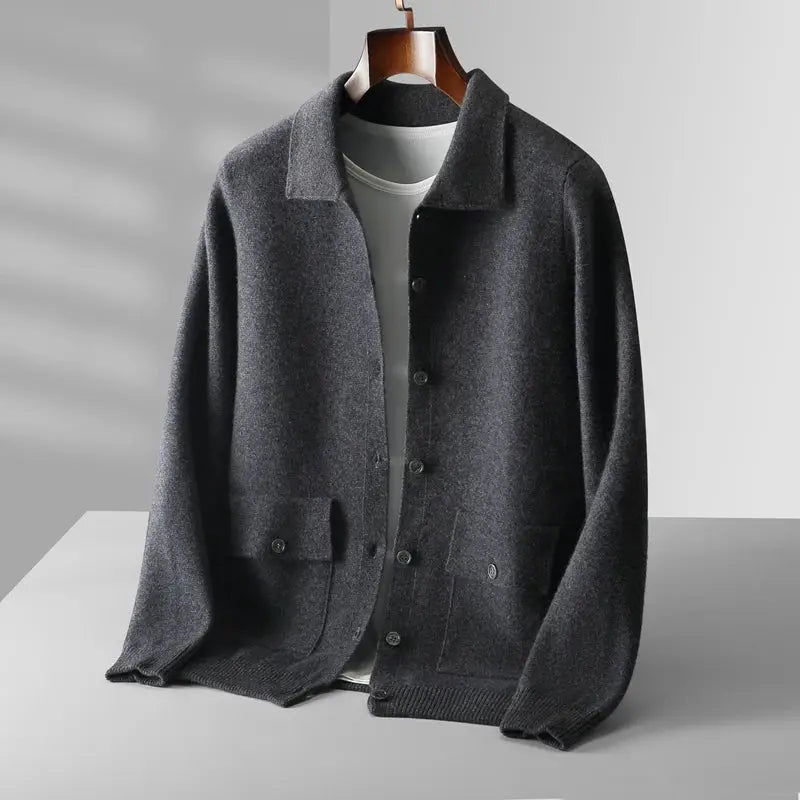 Amjad® | Cashmere Button Vest