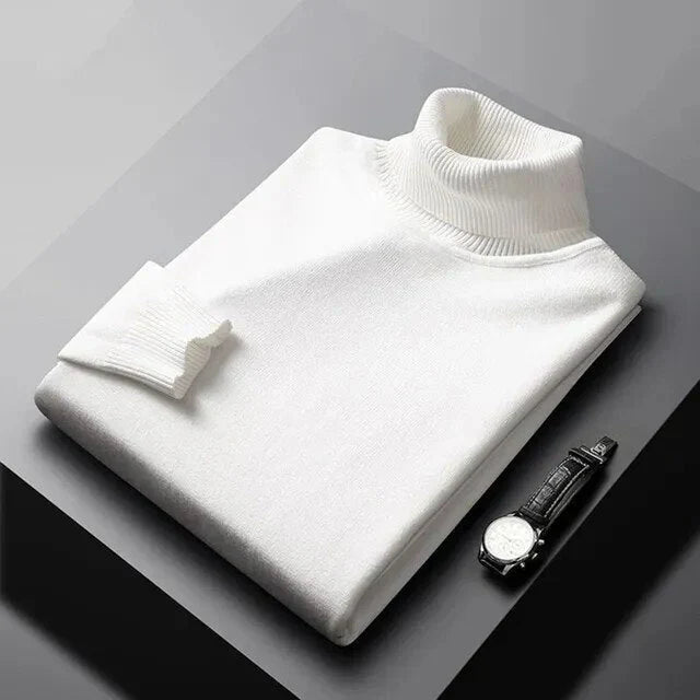 Nolan | Monte Carlo Cashmere Turtleneck