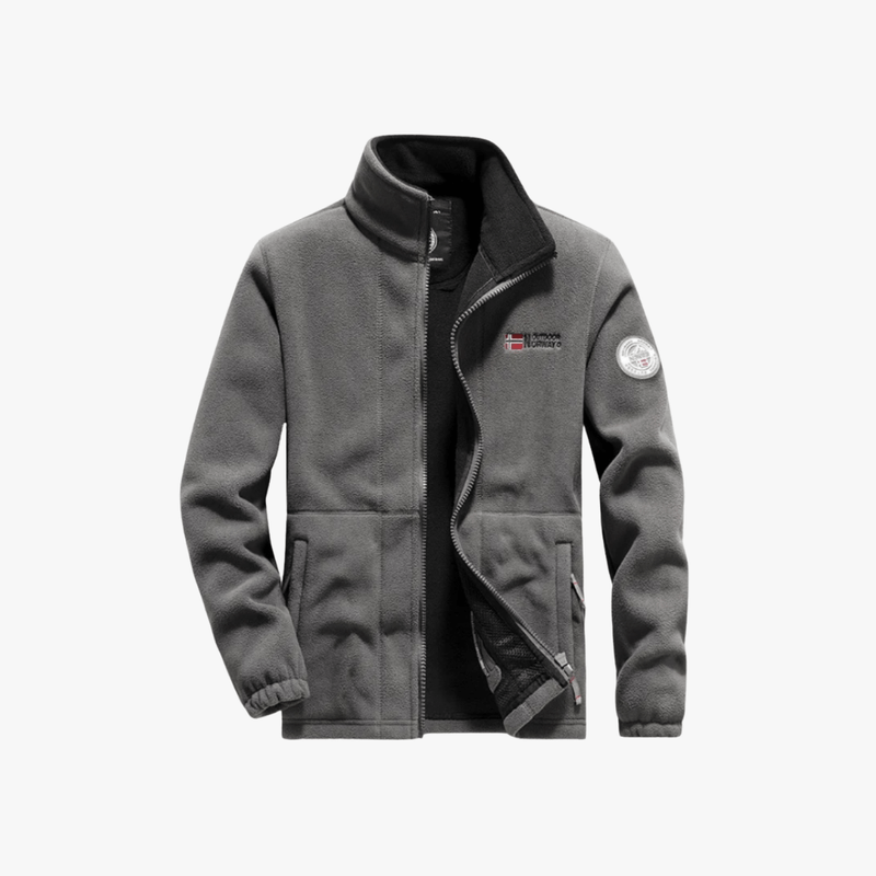 Atilio® | Nordic Trail Fleece Jacket – Warm Winter Outdoor Full-Zip