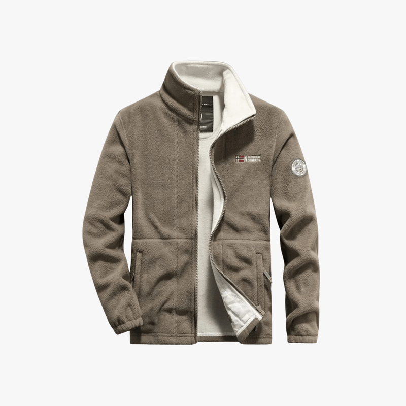 Atilio® | Nordic Trail Fleece Jacket – Warm Winter Outdoor Full-Zip
