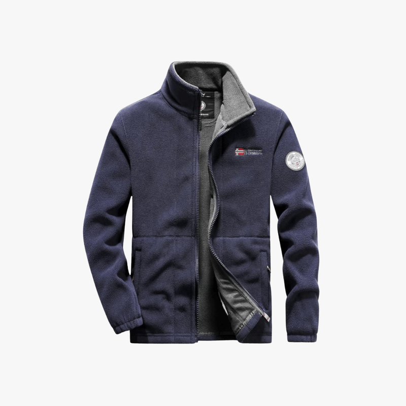 Atilio® | Nordic Trail Fleece Jacket – Warm Winter Outdoor Full-Zip