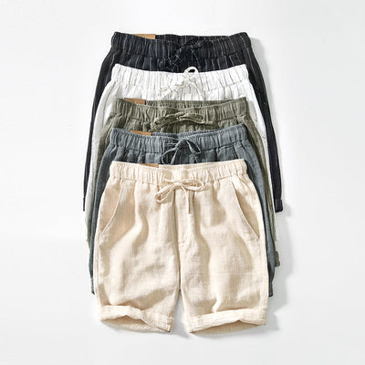 Jerónimo® | Linen Pinstripe Shorts