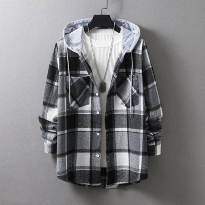 Cuno® | Ridge Hooded Flannel Shirt