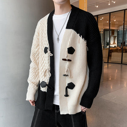 Filemón® | Patchwork Knit Cardigan