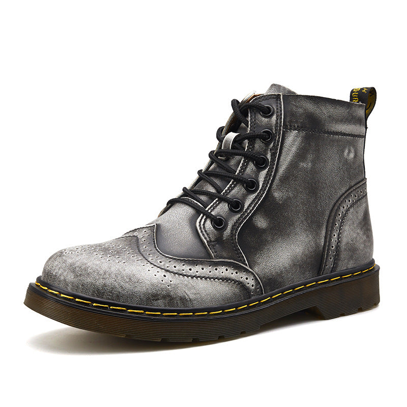 Benito® | Apollo Leather Brogue Boots