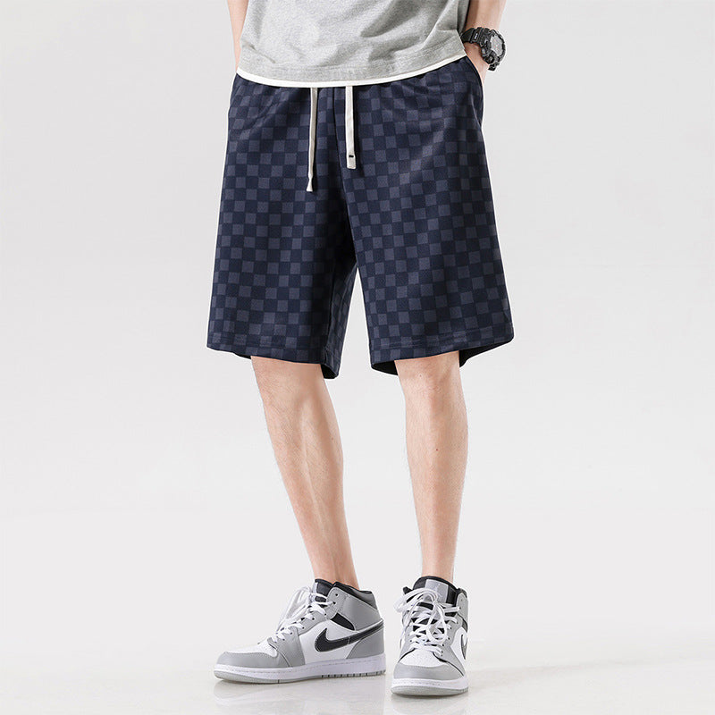 Fulgencio® | Checkered Corduroy Shorts