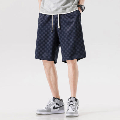 Fulgencio® | Checkered Corduroy Shorts