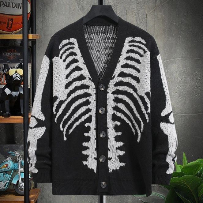 Demetrio® | Skeleton Chic Cardigan