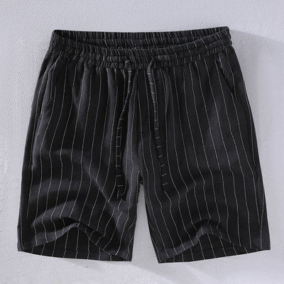 Jerónimo® | Linen Pinstripe Shorts
